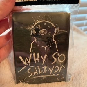 Why So Salty?! TCG card sleeves